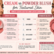 Cream vs Powder Blush for Textured Skin